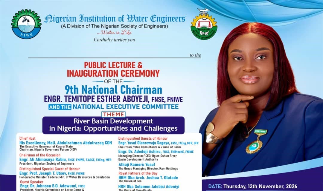Welcome to the official Website of the Nigerian Water Engineers